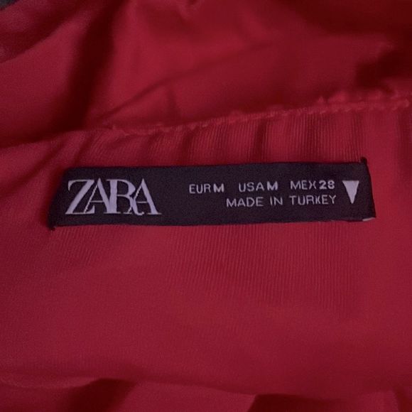 ZARA SHORT RUCHING DRESS - Picture 9 of 9